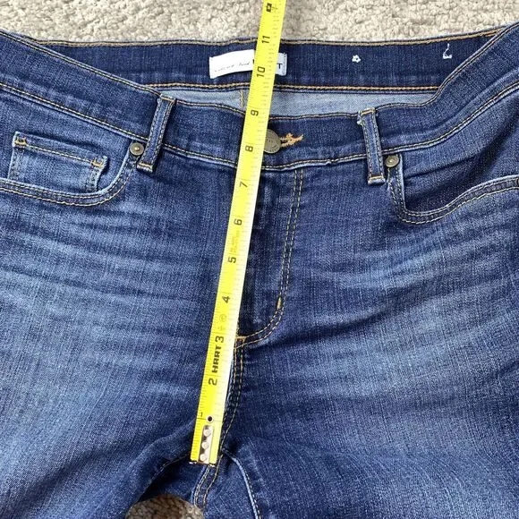 Ann Taylor LOFT Modern Bootcut Women's Jeans Size 28 Blue Denim - Picture 9 of 10
